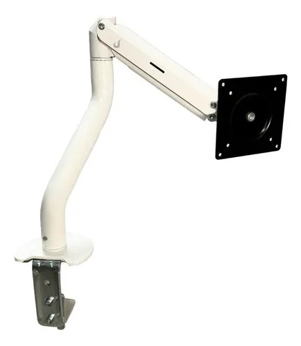 Suporte De Mesa Articulado Iron Lift Rmil01w Branco Vesa