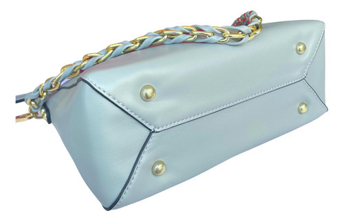 Bolso de lujo de Blogger by Blogger Brazilian Design Color Light Blue Florida