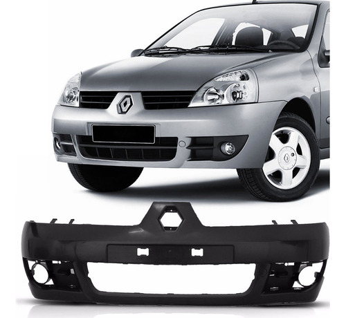 Parachoque Dianteiro Renault Clio 06 07 2008 2009 2010 2011