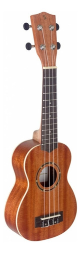 Ukulele Stagg Us 30 Soprano Us-30 + Bag + Nf-e Cor Marrom