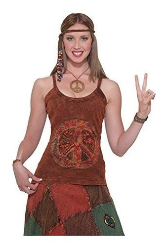 Corsé - Forum Novelties Disfraz De Hippie Para Mujer, Signo 