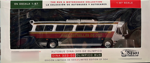 1/87 Autobus Dina Olimpico 3estrellas De Oro Iconic Replicas