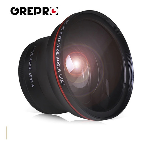 Imagen 9 de 10 de Lente Gran Angular Profesional Hd Con Macro , 0.43x Canon