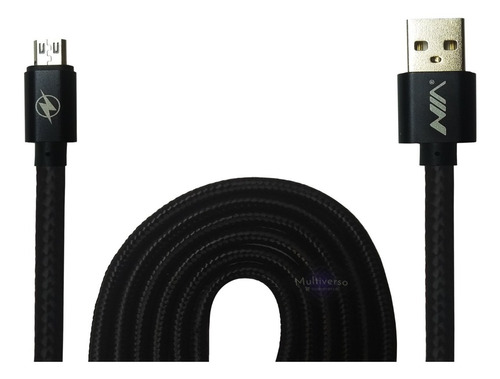 Cable Carga Transferencia Datos Micro Usb V8 2 Metros An51