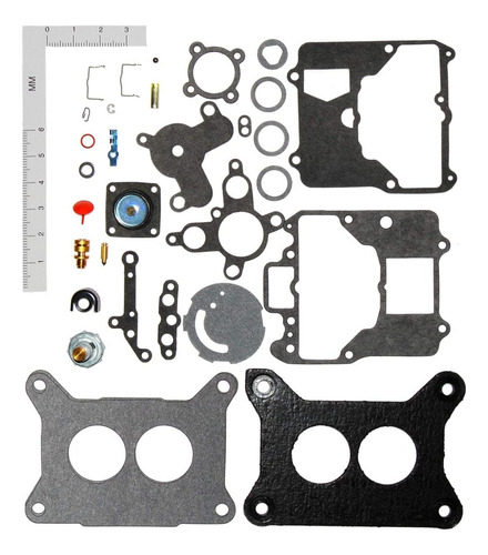 Kit Carburador Ford 302/351w/360/400 T-motorcraft 2 Bocas)