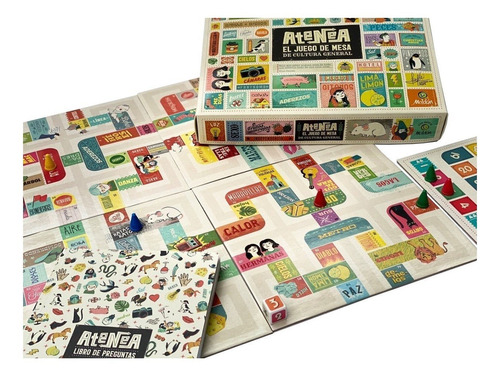 Imagen 2 de 3 de Juego de mesa Atenea Maldón