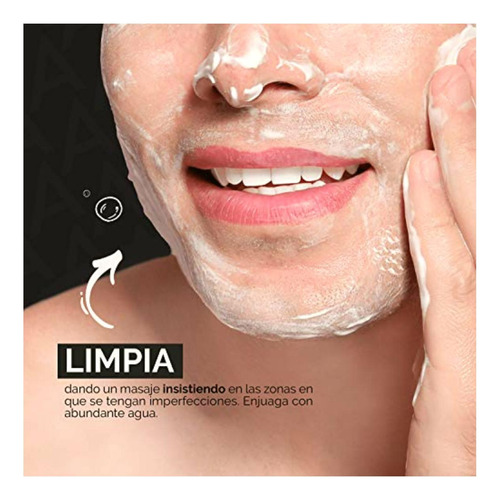 Asepxia Jabón Carbón Detox, Efecto Purificante, Piel Mixta
