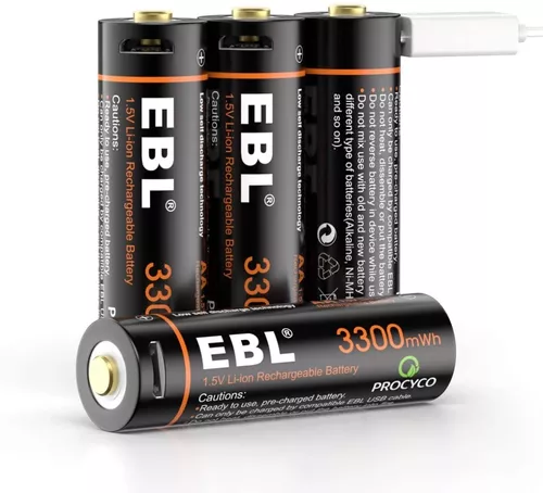 Baterias Recargables Aa 1.5v