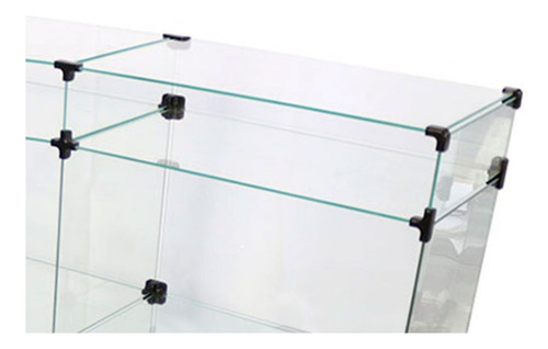 Balcao De Vidro Em L 1,00 X 1,10 X 0,30
