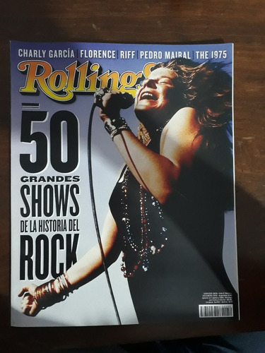 Revist Rolling Stone 50 Grandes Show De La Historia Del Rock