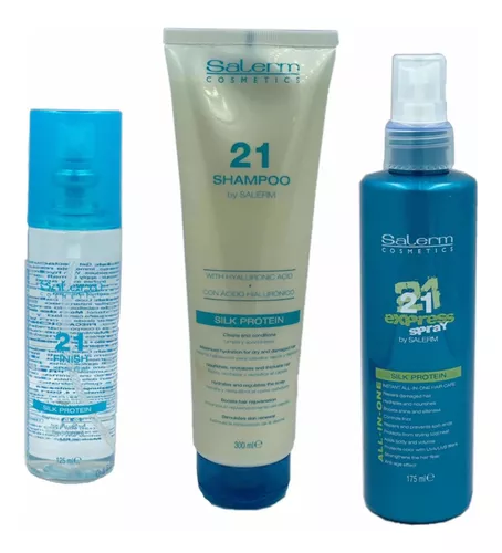 Pack Salerm 21 - Champú, Silk Protein Express Spray y Finish