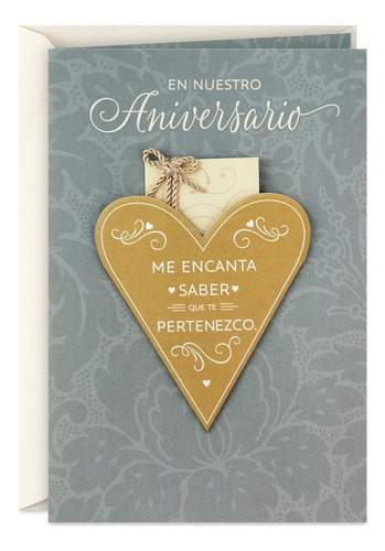 Tarjeta De Aniversario Español Vida (en Nuestro Aniver...