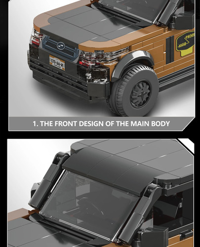 Bloques De Construcción Para Vehículos Traveller, Maqueta De