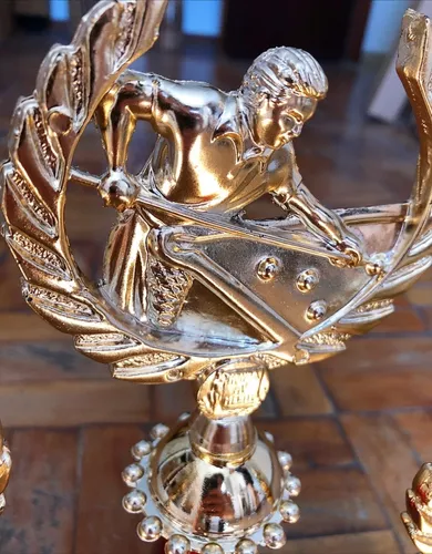 Troféu Sinuca Bilhar Com Coluna - Gde.