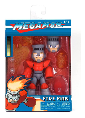 Jada Toys Mega Man Action Figure 1:12 - Fire Man