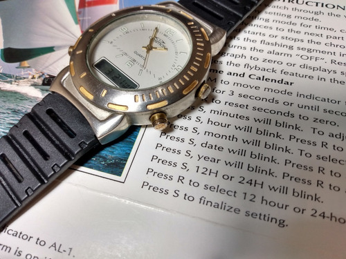 Relogio Cosmos Ana Digi - Combo Promaster Wingman