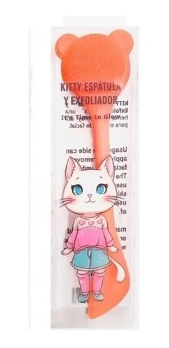 Cepillo Exfoliante Y Espátula Para Mascarillas 2 En 1