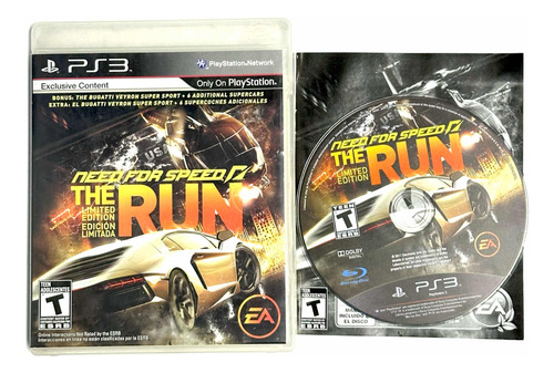 Need For Speed The Run - Juego Físico Original Playstation 3