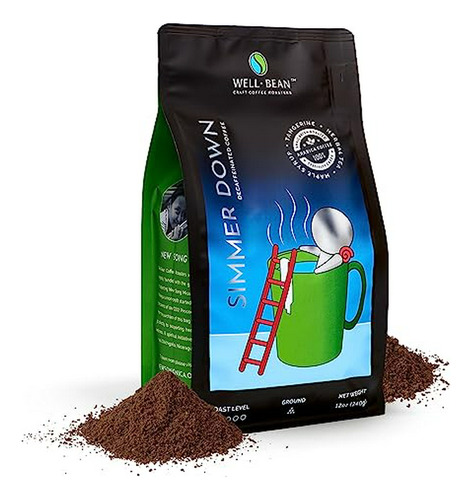 Café Descafeinado Colombiano Well-bean - 12 Oz