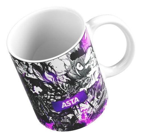 Taza Mug 11oz Anime Black Clover Asta Liebe