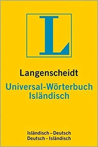 Universal Worterbuch Islandisch-deutsch-islandisch De Bolso