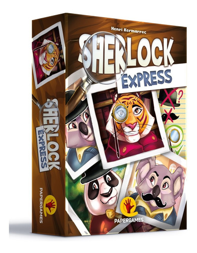 Sherlock Express - Jogo De Cartas Papergames