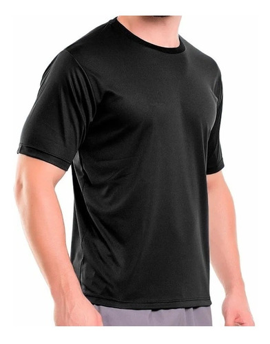 Camiseta Masculina Dry Plus Size Até G5 Corrida Academia