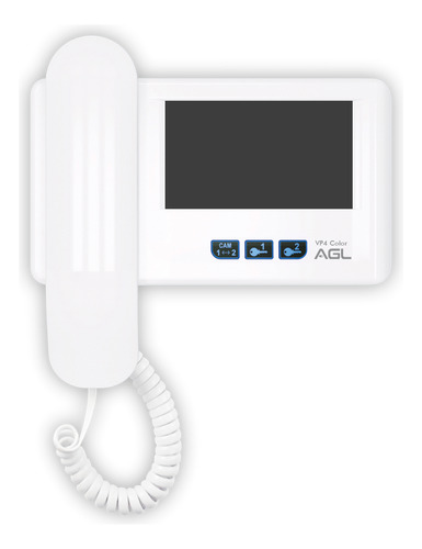 Monitor Vídeo Porteiro Vp4 Residencial Colorido Interno Agl