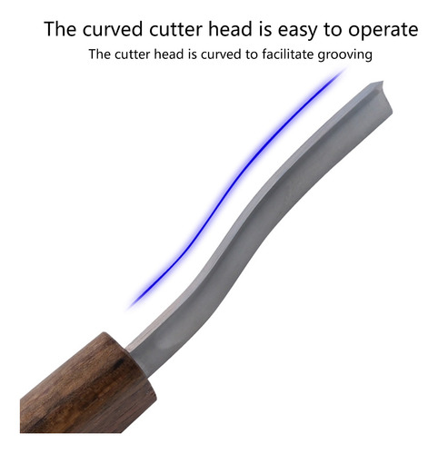 Cuenco Para Tallar Madera, Doblados, Negro