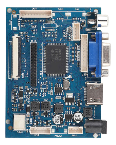 Tarjeta De Controlador De Inversión Hdmi Vga 2av Para 7 In