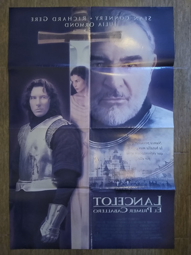 Afiche De La Película Lancelot El Primer Caballero 1995 (Usado)