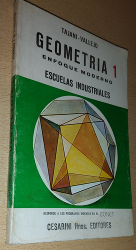 Geometría 1 Enfoque Moderno Tajani Vallejo Año 1980 Cesarini