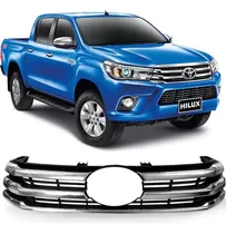 Comprar Parrilla Central Toyota Hilux 2016 2017 2018 2019 Cromada C