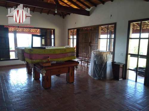 Imagem 5 de 30 de Linda Chácara Com Vista Deslumbrante, Salão De Festas, Casa Com 02 Dormitórios À Venda, 2100 M² Por R$ 600.000 - Zona Rural - Pinhalzinho/sp - Ch0537