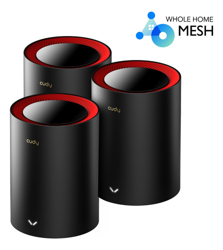 Router Wi-fi Mesh 6 Doble Banda Ax3000 Cudy M3000 3 Pack