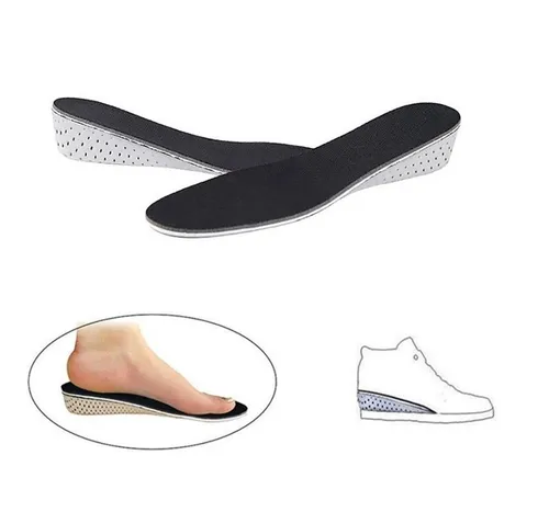 Plantillas De Memory Foam Y Gel Para Elevar Estatura Altura