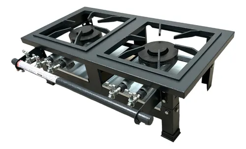 comprar Fogão De Mesa 2b Portatil Queimador Duplo Fogareiro Indust 