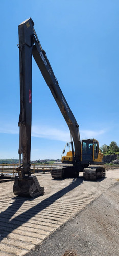 Excavadora Brazo Largo Volvo Ec240 Blr 18 Mt Renta