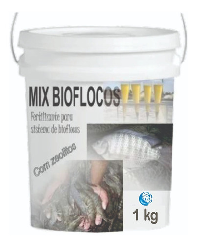 Mix Bioflocos-fertilizante Aquícola Para Sistema De Bft - 1k