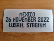 Comprar Estampado Matchday Argentina Mexico Mundial Fifa Qatar 2022