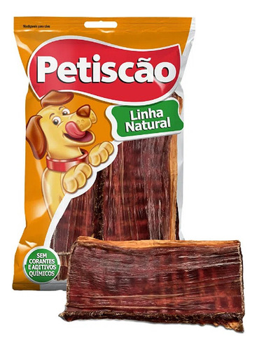 Petisco Natural Pet Cães 80gr Esôfago Bovino Desidratado
