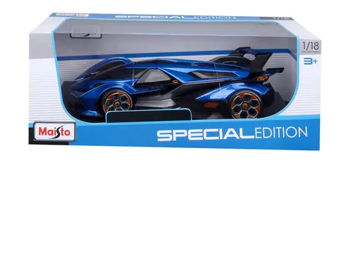 Miniatura Lamborghini V12 Vision Gran Turismo Azul - 1:18