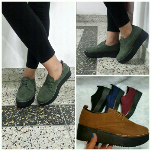 Zapato Oxford Mujer Casual