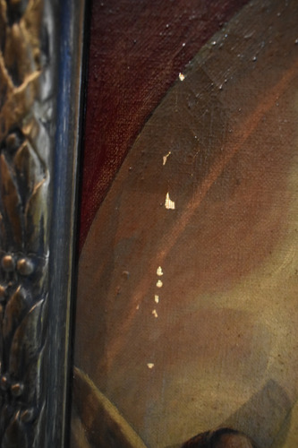 Oleo Virgen De La Merced Mercedarios Firmado 1931 Arte Sacro (Usado)