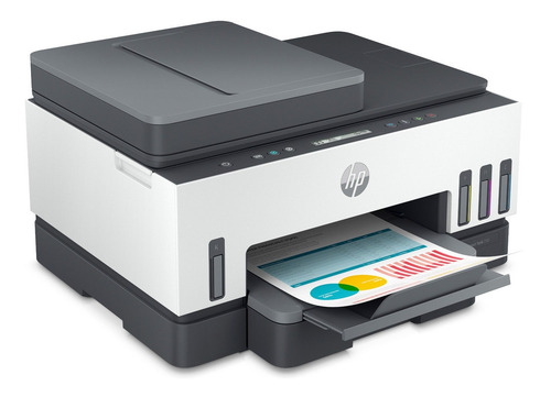 Impresora Hp Multifuncion Color Smart Tank 750 6uu47a Wifi Color Blanco