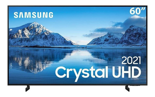 Imagem 1 de 6 de Samsung Smart Tv 60 Crystal Uhd 4k 60au8000 Alexa Built In