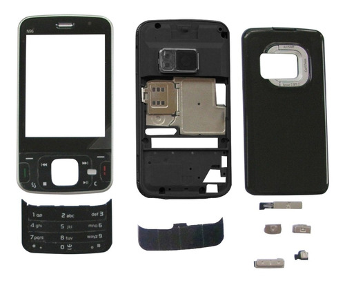 Carcasa Celular Nokia N96 Incluye Mica Y Teclado