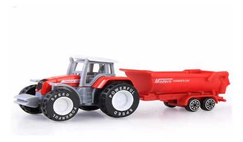 B Farm Trailer Toys, 4 Cabezas De Tractor, Tractor De Juguet