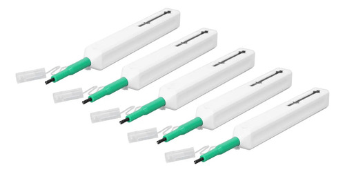 Lápiz Limpiador Para Conectores De Fibra Óptica, 5 Unidades