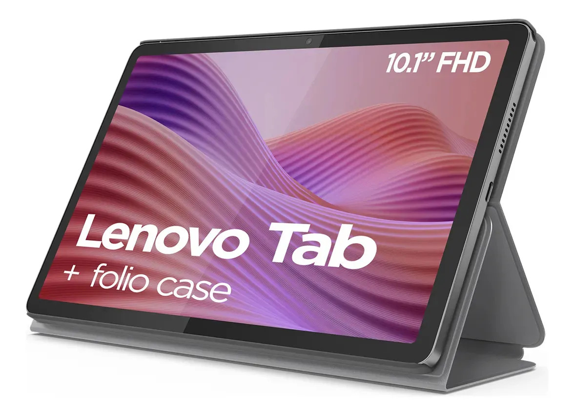 Tablet Lenovo Tab Com Capa Octa-Core 4GB E Ram 64GB WI-FI LTE Android 14 Tela 10.1'' Polegadas Full HD+